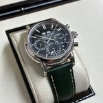 Patek Philippe Perpetual Calendar Chronograph 5204G-001 (2022) - Green dial 40 mm White Gold case (4/6)