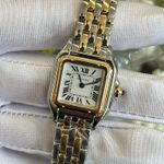 Cartier Panthère W2PN0013 (2025) - Silver dial 30 mm Gold/Steel case (5/7)