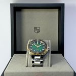 Oris Aquis Date 01 400 7769 6357-07 8 22 09PEB (2023) - Groen wijzerplaat 42mm Goud/Staal (1/8)