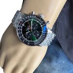 Breitling Navitimer 01 (46 MM) AB0137241L1A1 (2024) - Green dial 46 mm Steel case (4/8)