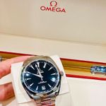 Omega Seamaster Aqua Terra 220.10.41.21.01.002 (2025) - Black dial 41 mm Steel case (3/4)