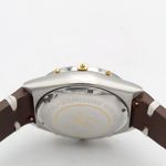 Breitling Chronomat B13047 (1990) - Black dial 39 mm Gold/Steel case (7/8)