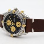 Breitling Chronomat B13047 (1990) - Black dial 39 mm Gold/Steel case (4/8)