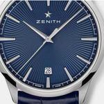 Zenith Elite 03.3100.670/02.C922 (2024) - Blue dial 41 mm Steel case (1/1)