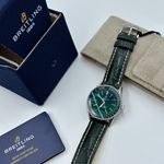 Breitling Navitimer A17326361L1P1 (2023) - Groen wijzerplaat 41mm Staal (3/8)