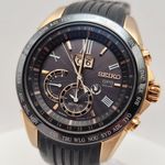 Seiko Astron GPS Solar SBXB153 (2019) - Black dial 46 mm Ceramic case (1/8)