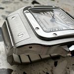 Cartier Santos Galbée W20098D6 (2016) - White dial 32 mm Steel case (7/8)