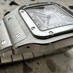 Cartier Santos Galbée W20098D6 (2016) - White dial 32 mm Steel case (5/8)