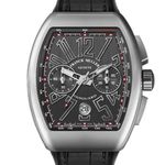 Franck Muller Vanguard V45CCDT (2017) - Grey dial 44 mm Titanium case (1/2)