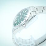 Rolex Oyster Perpetual 41 124300 (2023) - Green dial 41 mm Steel case (6/8)