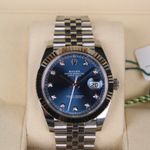 Rolex Datejust 41 126334 (2024) - Blauw wijzerplaat 41mm Staal (1/7)