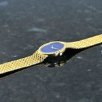 Piaget Vintage 9862 D 3 (1974) - Blue dial 32 mm Yellow Gold case (4/8)