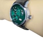 Glashütte Original PanoMaticLunar 1-90-02-13-32-62 (2024) - Green dial 40 mm Steel case (3/8)