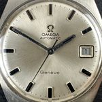 Omega Genève 166.041 (1969) - Wit wijzerplaat 34mm Staal (8/8)