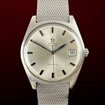 Omega Genève 166.041 (1969) - Wit wijzerplaat 34mm Staal (1/8)
