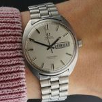 Omega Seamaster Cosmic 166.036 (1969) - Wit wijzerplaat 35mm Staal (2/8)
