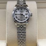 Rolex Lady-Datejust 279174 (2025) - Zilver wijzerplaat 28mm Staal (5/5)