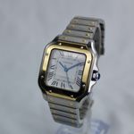 Cartier Santos W2SA0016 (2024) - Silver dial 35 mm Steel case (3/8)