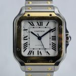 Cartier Santos W2SA0016 (2024) - Silver dial 35 mm Steel case (1/8)