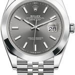 Rolex Datejust 41 126300 (2026) - Grey dial 41 mm Steel case (1/1)