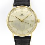 Omega Vintage 131026 (Unknown (random serial)) - Grey dial 34 mm Yellow Gold case (2/6)