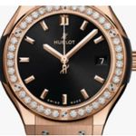 Hublot Classic Fusion Quartz 581.OX.1480.RX.1104 (2024) - Black dial 33 mm Rose Gold case (1/1)