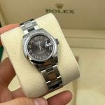 Rolex Lady-Datejust 279160 (2024) - Grey dial 28 mm Steel case (5/8)