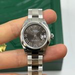 Rolex Lady-Datejust 279160 (2024) - Grey dial 28 mm Steel case (6/8)