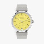 NOMOS Tangente 179.S6 (2025) - Yellow dial 38 mm Steel case (1/1)