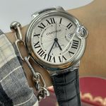 Cartier Ballon Bleu 42mm W69016Z4 (2024) - Silver dial 42 mm Steel case (8/8)