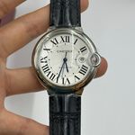 Cartier Ballon Bleu 42mm W69016Z4 (2024) - Silver dial 42 mm Steel case (5/8)