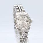 Rolex Lady-Datejust 69174 (1987) - Silver dial 26 mm Steel case (3/8)
