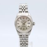 Rolex Lady-Datejust 69174 (1987) - Silver dial 26 mm Steel case (1/8)