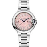 Cartier Ballon Bleu 33mm WSBB0046 (2023) - Roze wijzerplaat 33mm Staal (1/1)