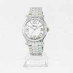 Chopard Happy Sport 278582-3002 (2024) - Wit wijzerplaat 36mm Staal (1/1)