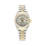 Rolex Lady-Datejust 69173 (1995) - Silver dial 26 mm Gold/Steel case (2/8)