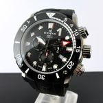 Edox Unknown 10242-TIN-NIN (2025) - Black dial 45 mm Titanium case (5/8)
