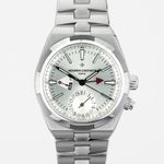Vacheron Constantin Overseas Dual Time 7900V/110A-B333 (2019) - Silver dial 41 mm Steel case (1/8)
