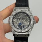 Hublot Classic Fusion Aerofusion 517.NX.0170.LR.1104 (2024) - Transparent dial 45 mm Titanium case (3/5)