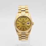 Rolex Day-Date 36 18238 (1993) - Gold dial 36 mm Yellow Gold case (1/8)