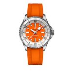 Breitling Superocean 36 A17377211O1S1 (2023) - Oranje wijzerplaat 36mm Staal (1/1)