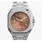 Bell & Ross BR 05 BR05A-BR-ST/SST (2024) - Bruin wijzerplaat 40mm Staal (1/1)