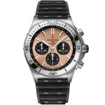 Breitling Chronomat 42 AB0134101K1S1 (2024) - Oranje wijzerplaat Onbekend Staal (1/1)