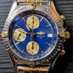 Breitling Chronomat B13050.1 (1997) - Blauw wijzerplaat 39mm Staal (8/8)