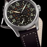 Glycine Vintage 3889.19-LB9 (LB33) (2018) - Black dial 48 mm Steel case (2/5)