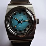 Zenith Defy A7682 (1971) - Blauw wijzerplaat 38mm Staal (2/8)