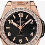 Hublot Big Bang 465.OX.1180.RX.1204 (2024) - Zwart wijzerplaat 39mm Roségoud (1/1)