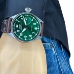 IWC Big Pilot IW501015 (2024) - Green dial 46 mm Steel case (2/8)