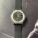 Hublot Classic Fusion 565.NX.1470.RX (2023) - Zwart wijzerplaat 38mm Titanium (1/1)