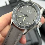 Blancpain Fifty Fathoms Bathyscaphe 5000-1210-G52A (2024) - Grijs wijzerplaat 43mm Titanium (6/8)